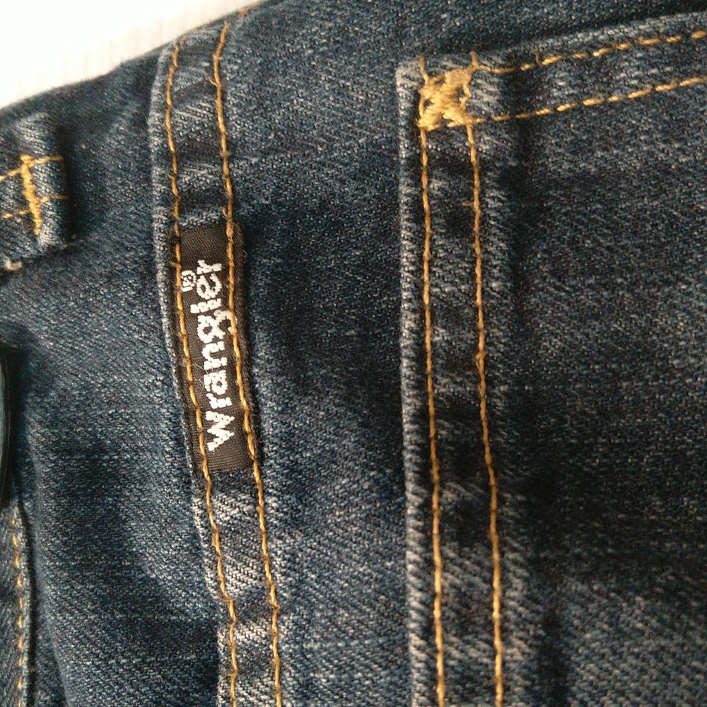 Wrangler Indigo Denim Jean Shorts - Picture 6 of 9